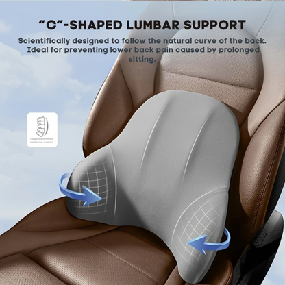 Ergonomic Car Pillow – Relieves Neck and Back | ErgoComfort™