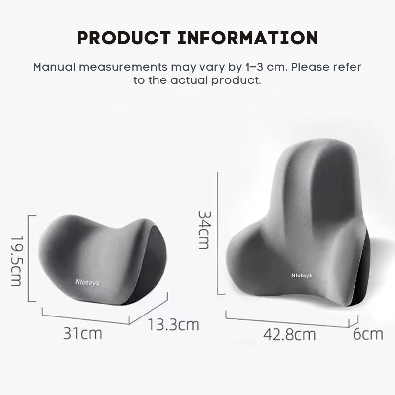 Ergonomic Car Pillow – Relieves Neck and Back | ErgoComfort™