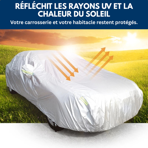 House protection voiture universelle – Protège du soleil, des UV et de la chaleur | CoolCover™