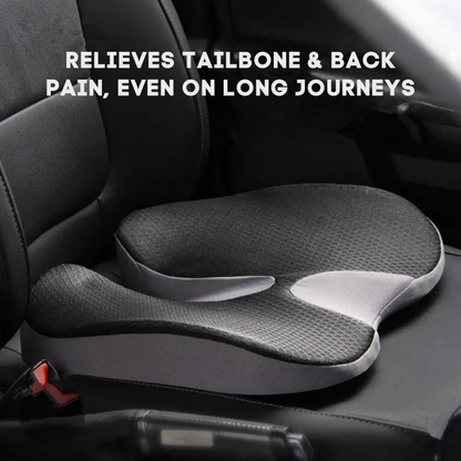 Ergonomic Car Cushion – Relieves Tailbone and Prostate | ErgoSeat™