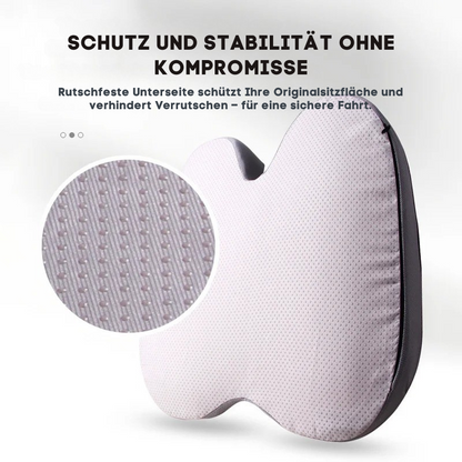 Ergonomisches Autokissen – Entlastet Steißbein und Prostata | ErgoSeat™