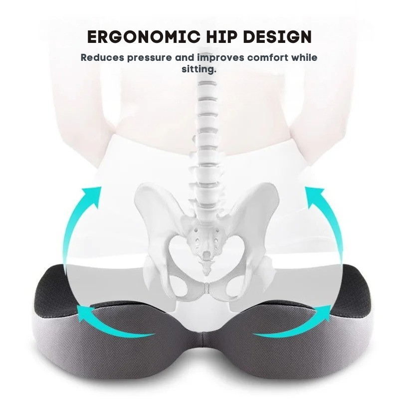 Orthopedisch Autostoelkussen – Verlichting voor Stuitje en Prostaat | ErgoSeat™