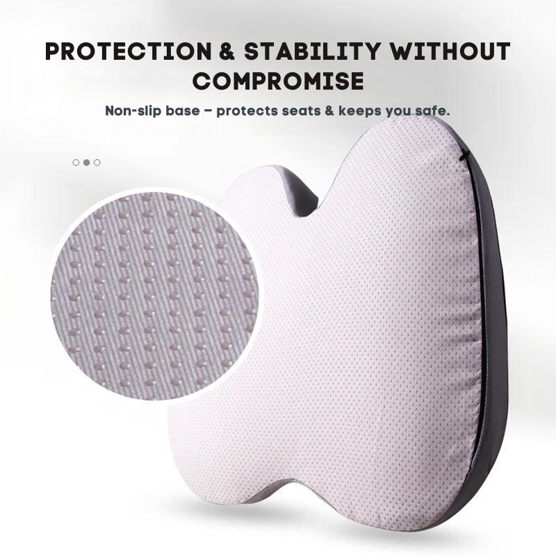 Ergonomic Car Cushion – Relieves Tailbone and Prostate | ErgoSeat™